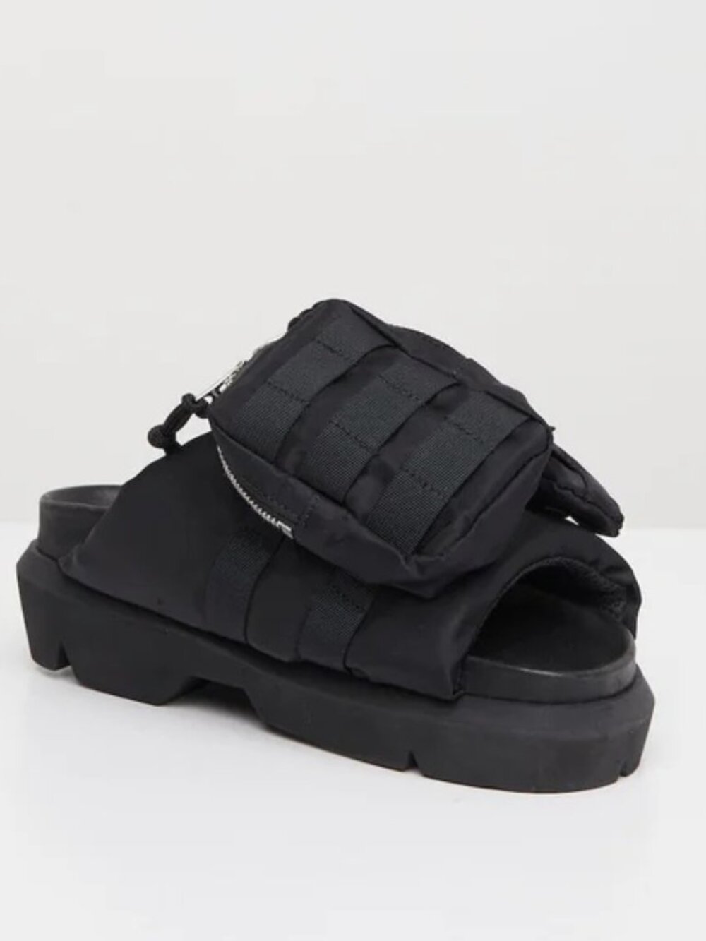 SACAI Pockets Slides in Black 43 10 New With Box Mens Sandals Shoes